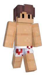Etozheutka's Minecraft skin wearing the 15th Anniversary cape