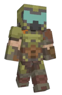 Front of Lekfo's skin