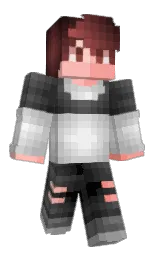 Hackerii_I's Minecraft skin wearing the Migrator cape