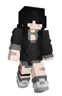 Front of hizeko's skin