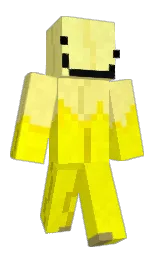 BloodySoda's Minecraft skin wearing the Pan cape