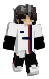black and gallery Minecraft skin — Slim model — first worn by Stilki421