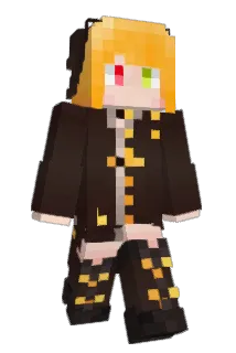 714desu Minecraft avatar full body