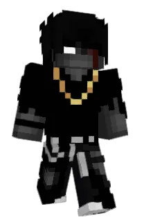 Front of Cambron's skin
