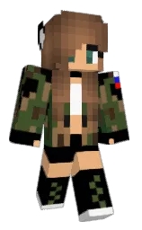DjinTonik's Minecraft skin wearing the Migrator cape
