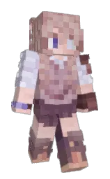 clam shell and quicksand Minecraft skin — Slim model