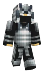 cod gray and sirocco Minecraft skin — Classic model — first worn by Elzay