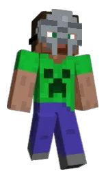 mewxoxo's Minecraft skin wearing the 15th Anniversary cape