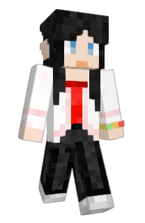Front of Neahline's skin