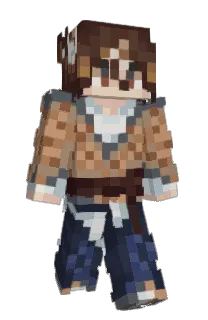 Front of spedlin's skin
