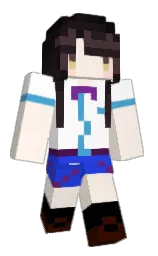 Slim Minecraft skin
