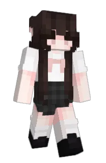 Front of Amanda's skin