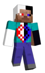 white and gigas Minecraft skin — Classic model