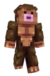 Front of Skeletronium's skin