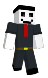shark and white Minecraft skin — Classic model — first worn by EmailTerr