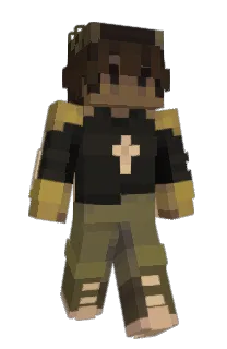 Front of Minecraft skin