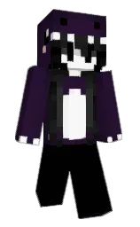 Zizanie's Minecraft skin wearing the Minecraft Experience cape