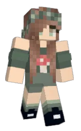 Slim Minecraft skin