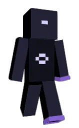 ebony clay and cinder Minecraft skin — Classic model — first worn by PhantomDax