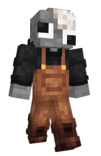 Front of Geodized's skin
