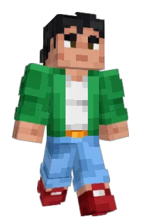 Front of Minecraft skin