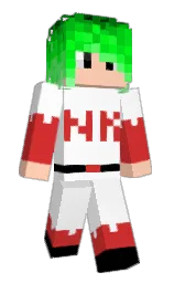 Slim Minecraft skin