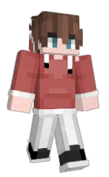 matrix and white Minecraft skin — Classic model