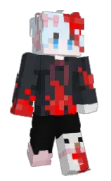 shark and cod gray Minecraft skin — Slim model — first worn by NDarkMC_124