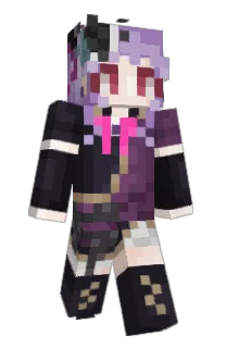 Front of rayvey's skin