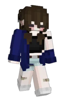 Front of TummeBear's skin