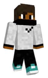 black and korma Minecraft skin — Classic model — first worn by ZenvoltBw