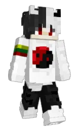 Frostelis's Minecraft skin wearing the Purple Heart cape