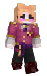 black and camelot Minecraft skin — Slim model — first worn by imalvvu