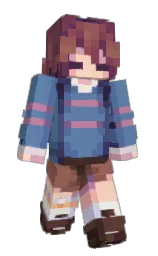 Slim Minecraft skin