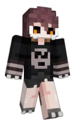 Depresster's Minecraft skin wearing the Migrator cape