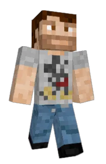 Front of lambostaman's skin