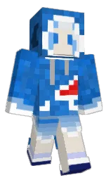 kniffol's Minecraft skin wearing the 15th Anniversary cape
