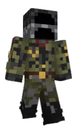 K_E_001_'s Minecraft skin wearing the Migrator cape