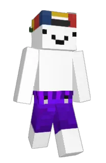 Front of Minecraft skin