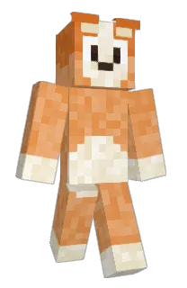 Front of Minecraft skin