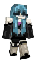 cod gray and black Minecraft skin — Classic model — first worn by MatheusZT7