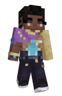 Front of 6518's skin