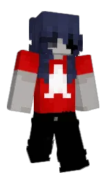 black and nobel Minecraft skin — Slim model — first worn by blaykis