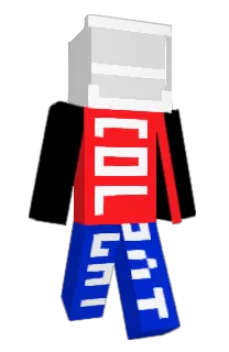 Front of Minecraft skin