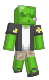 tundora and black Minecraft skin — Classic model