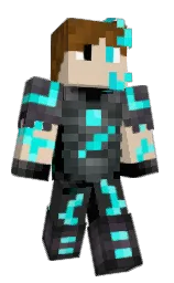 double spanish white and black Minecraft skin — Classic model