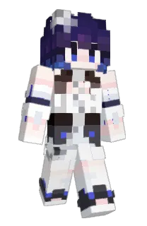 Front of adokta's skin