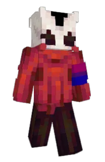 Front of Minecraft skin