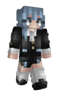 Front of Heureuse's skin