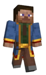 woodland and green kelp Minecraft skin — Classic model